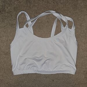 KIAVA Classic White Sports Bra